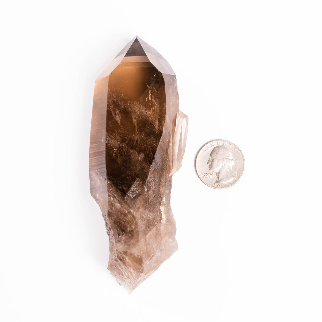 Quartz, Smoky Lemurian - Point
