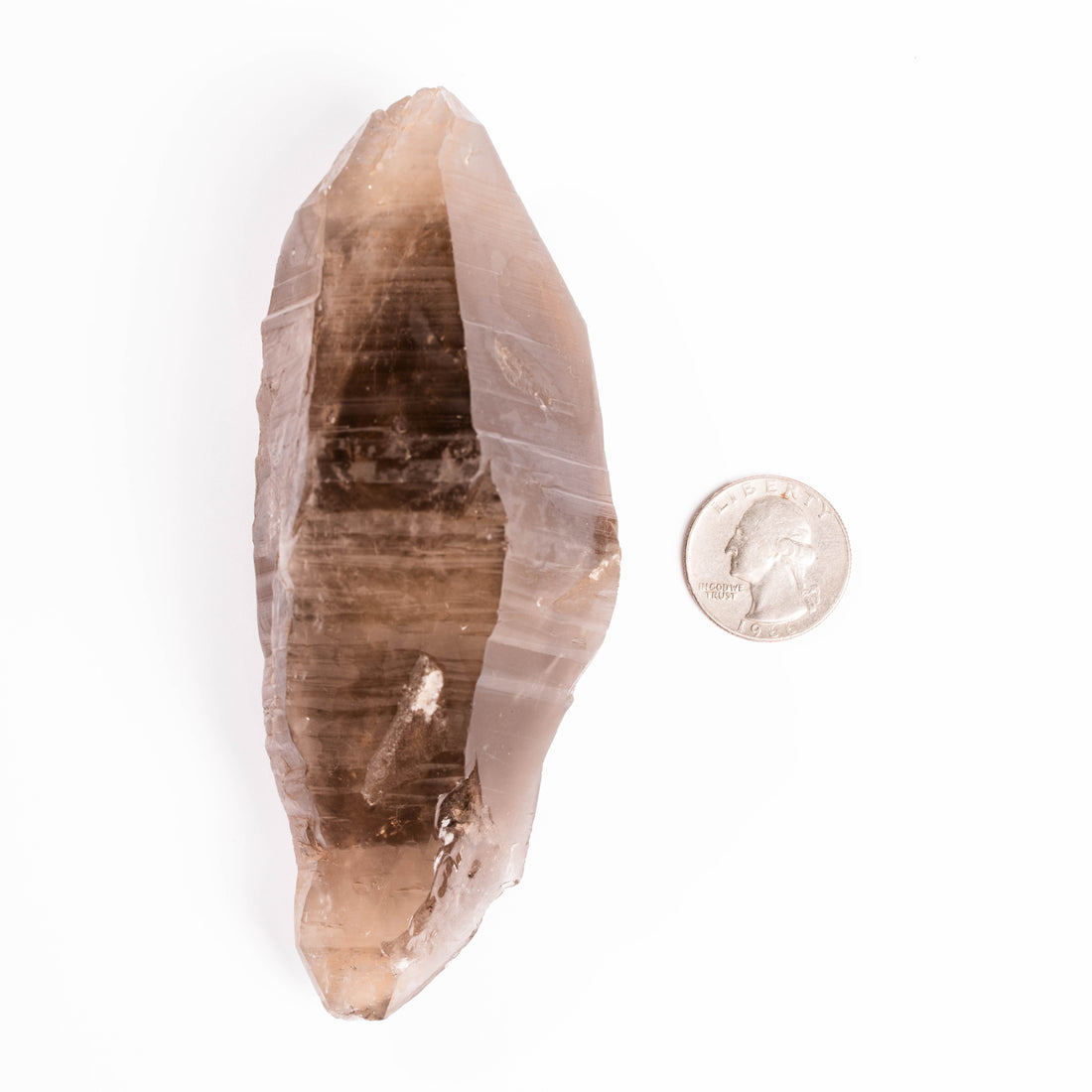 Quartz, Smoky Lemurian - Point