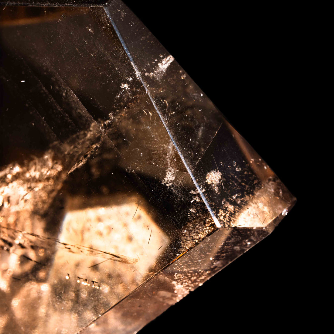 Quartz, Smoky w Rutile