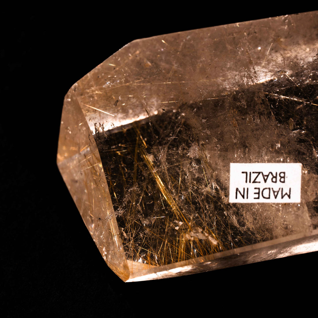 Quartz, Smoky w Rutile