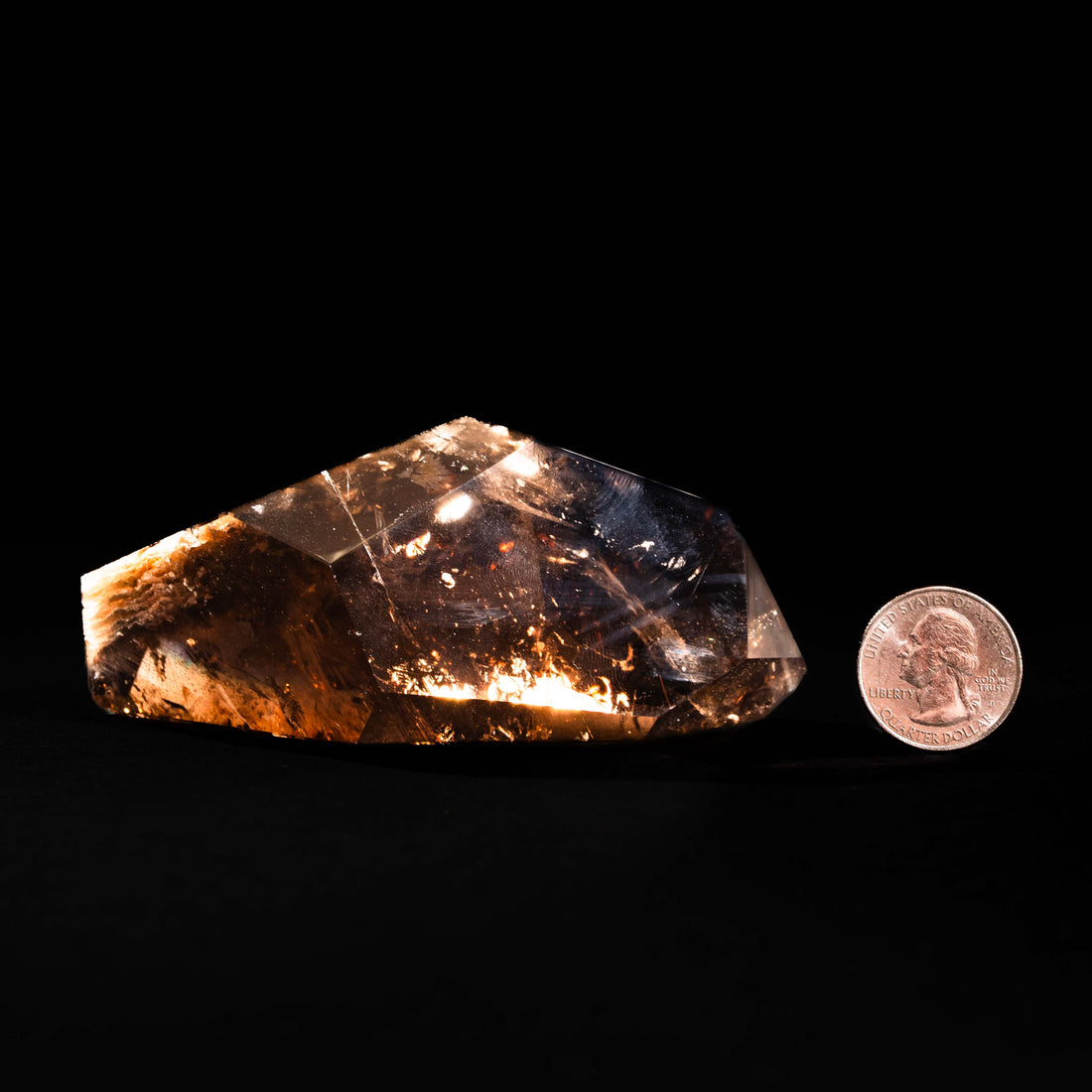 Quartz, Smoky w Rutile