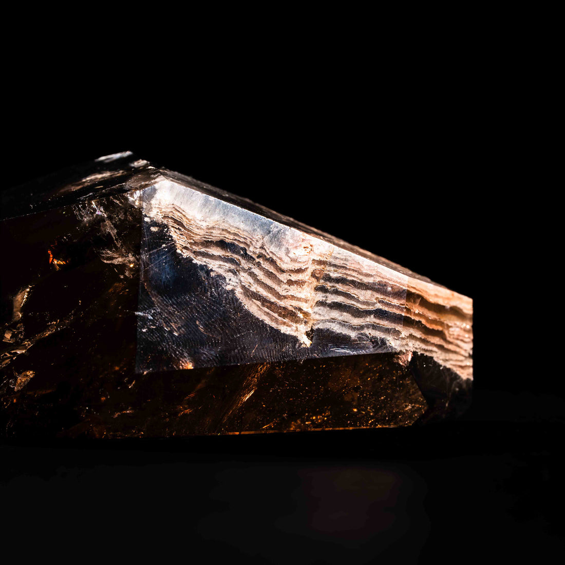 Quartz, Smoky w Rutile