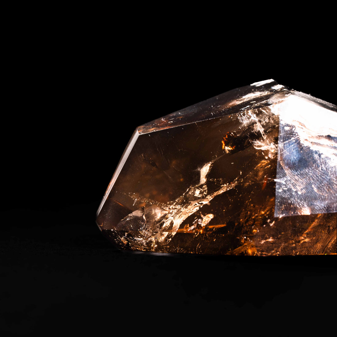 Quartz, Smoky w Rutile