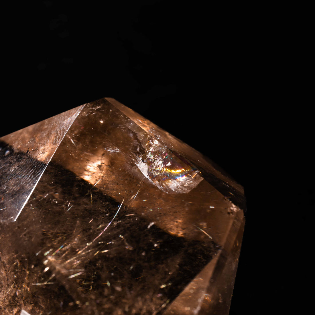 Quartz, Smoky w Rutile