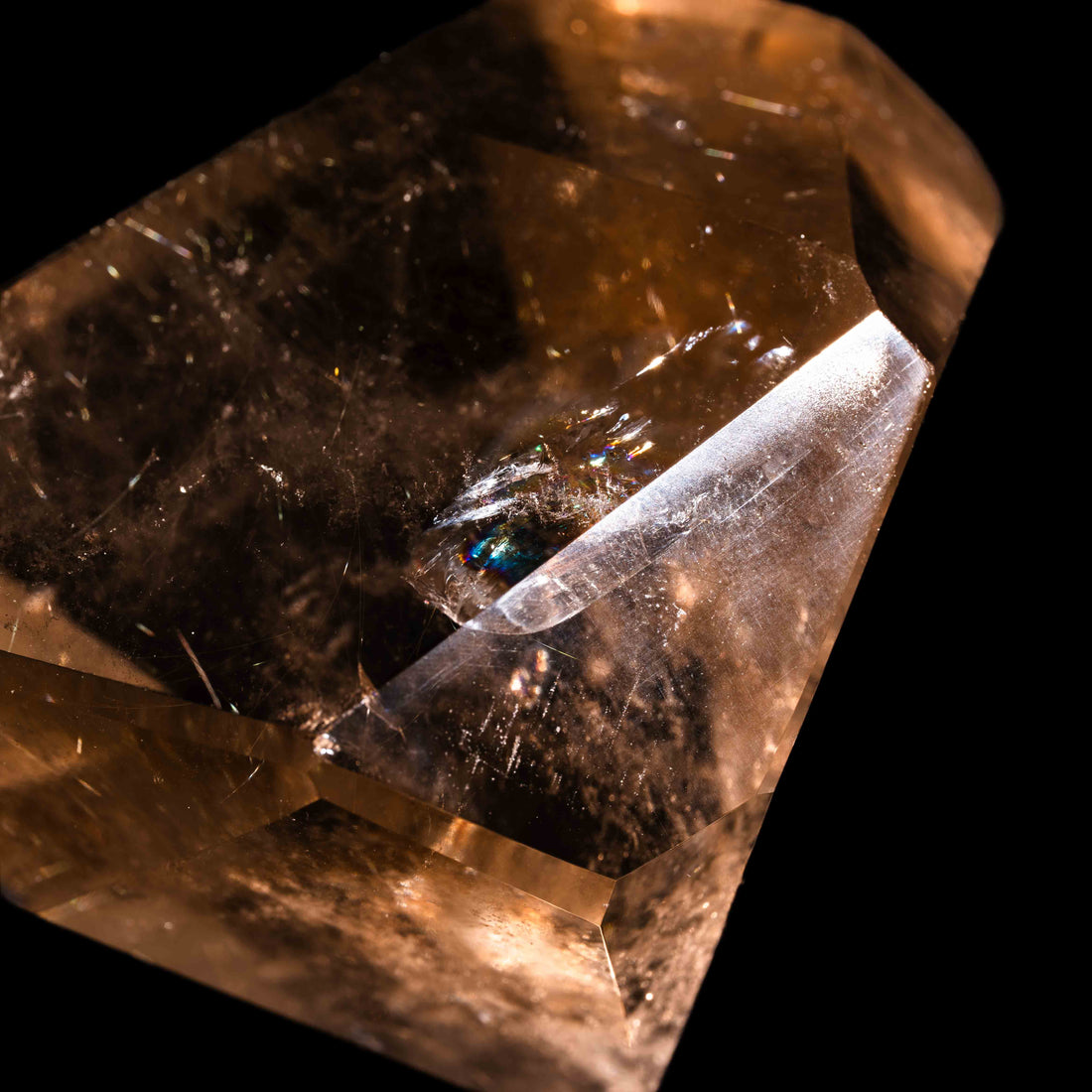 Quartz, Smoky w Rutile