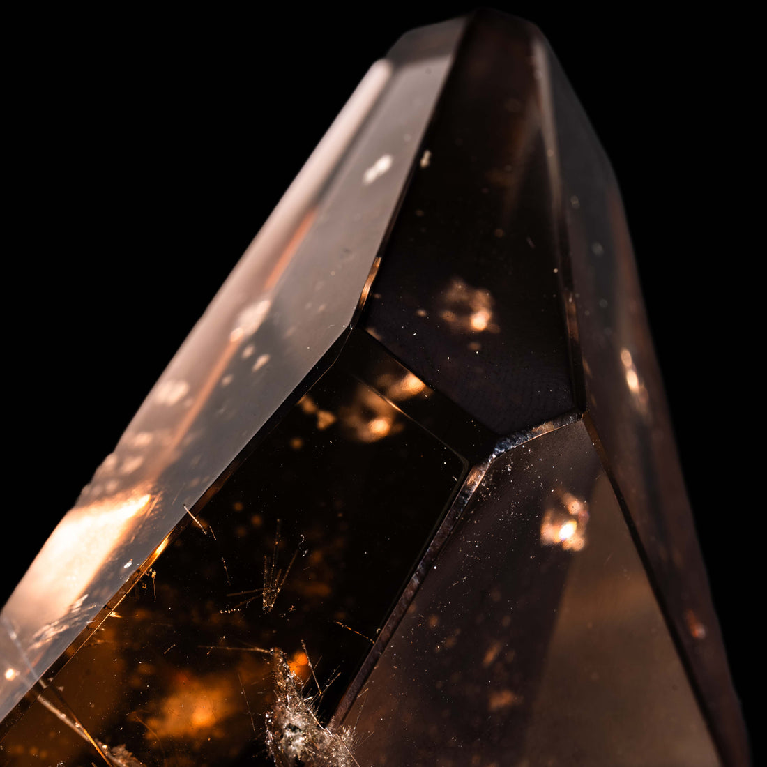 Quartz, Smoky w Rutile