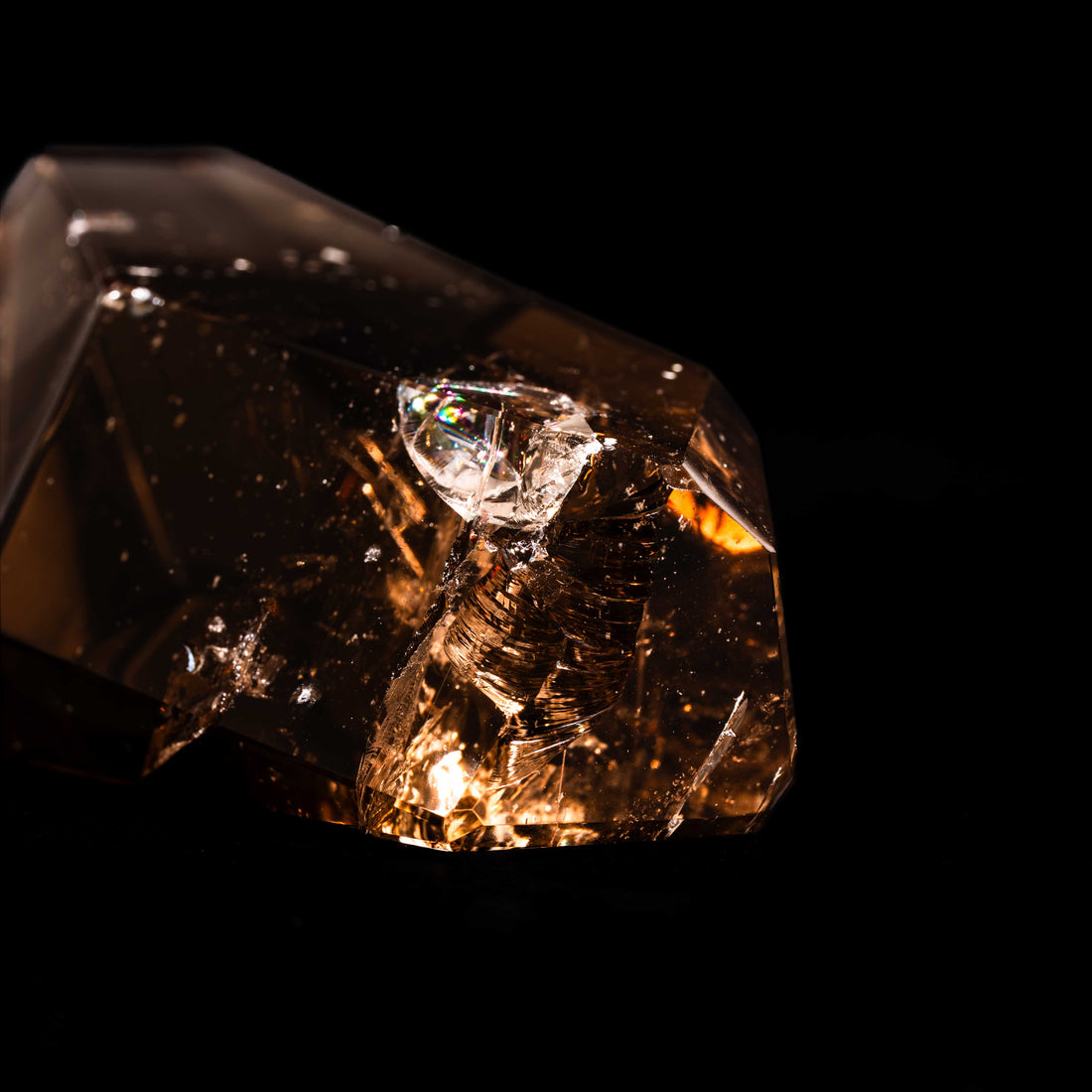 Quartz, Smoky w Rutile
