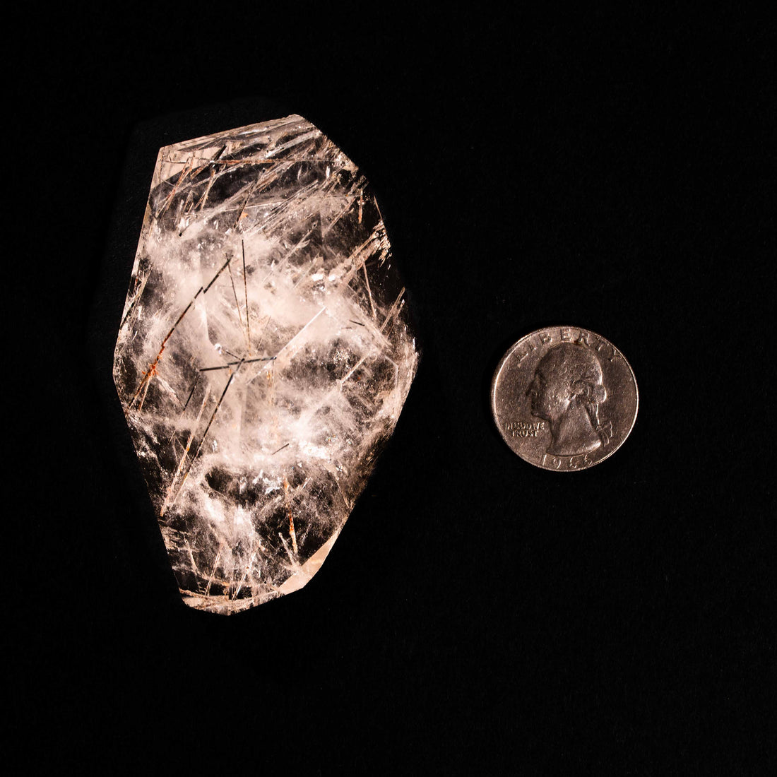 Quartz, Smoky w Rutile