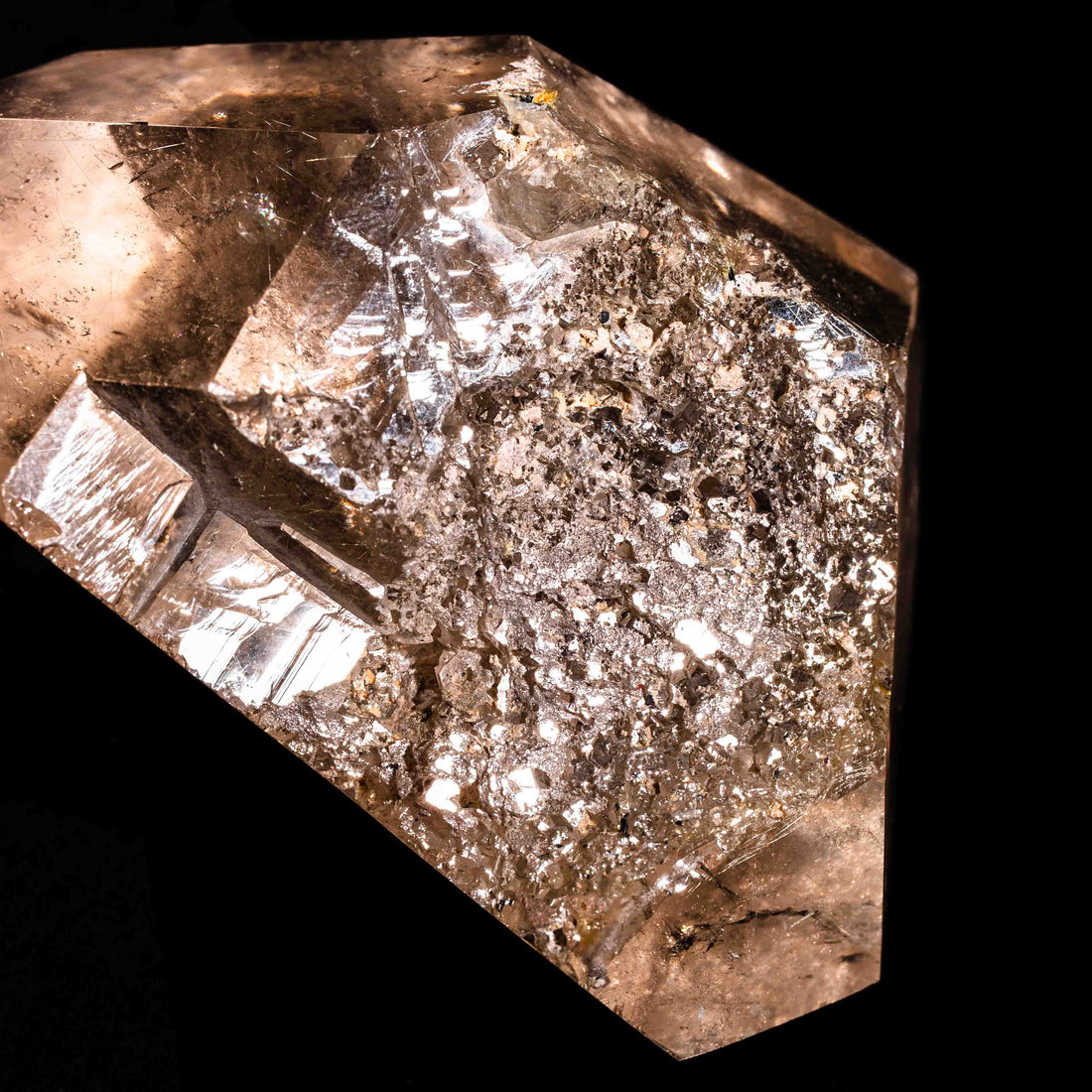 Quartz, Smoky w Rutile