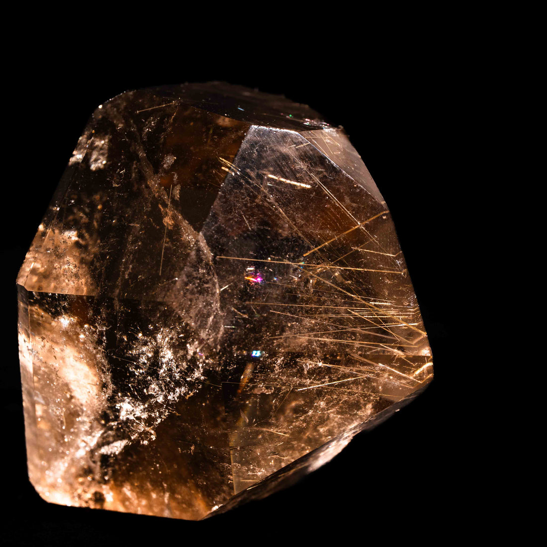 Quartz, Smoky w Rutile