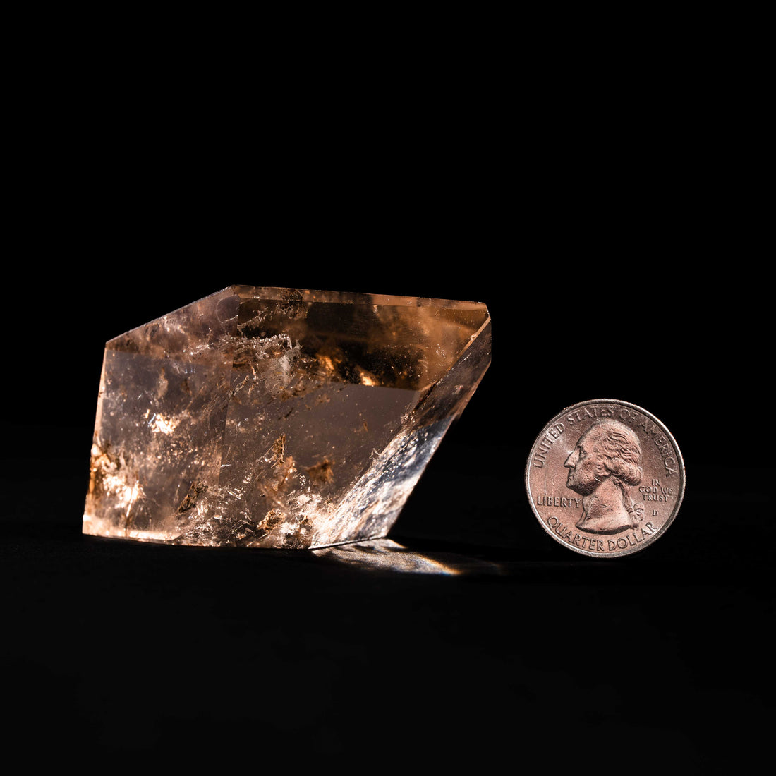 Quartz, Smoky w Rutile
