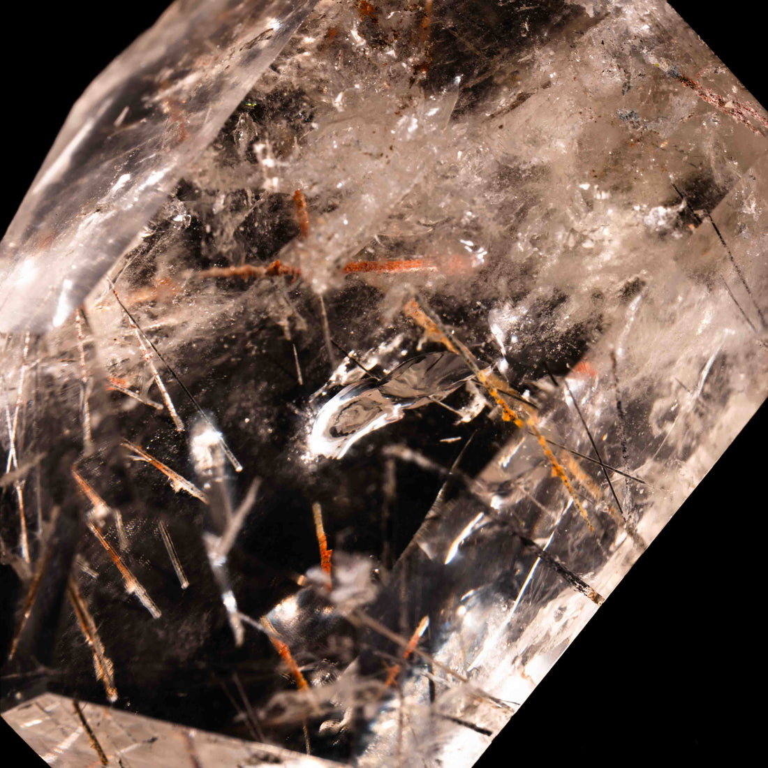 Quartz, Smoky w Rutile