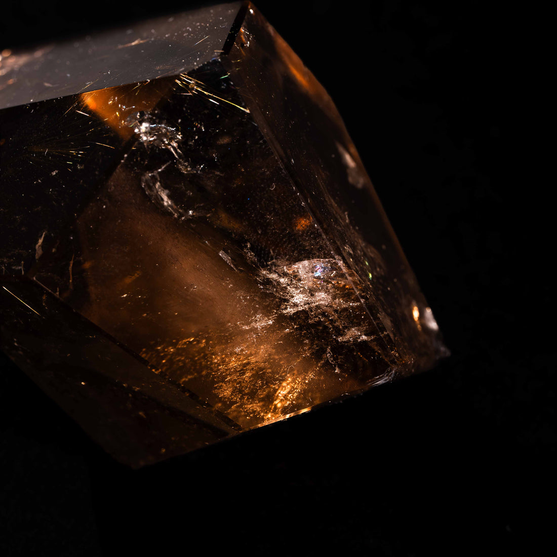 Quartz, Smoky w Rutile