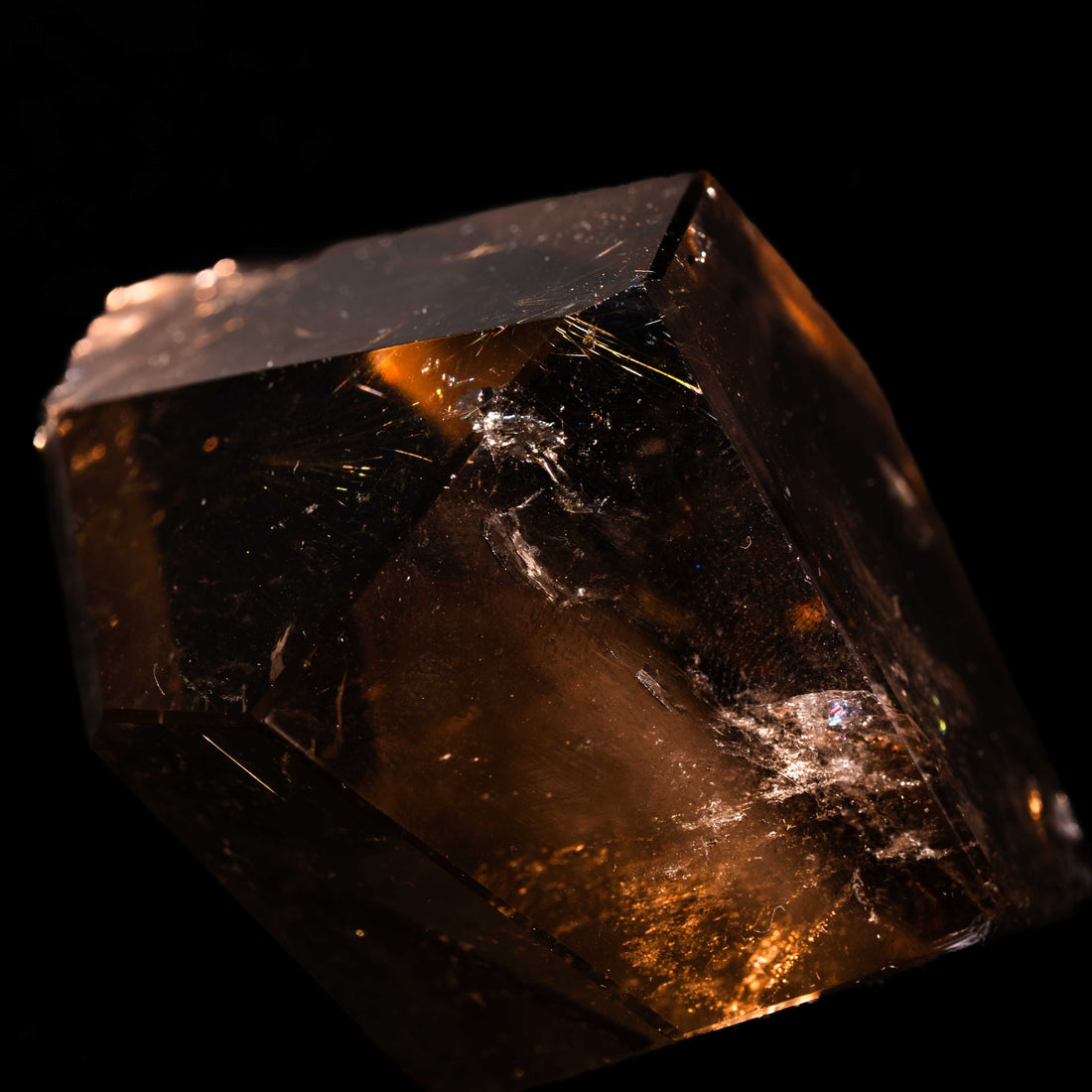 Quartz, Smoky w Rutile