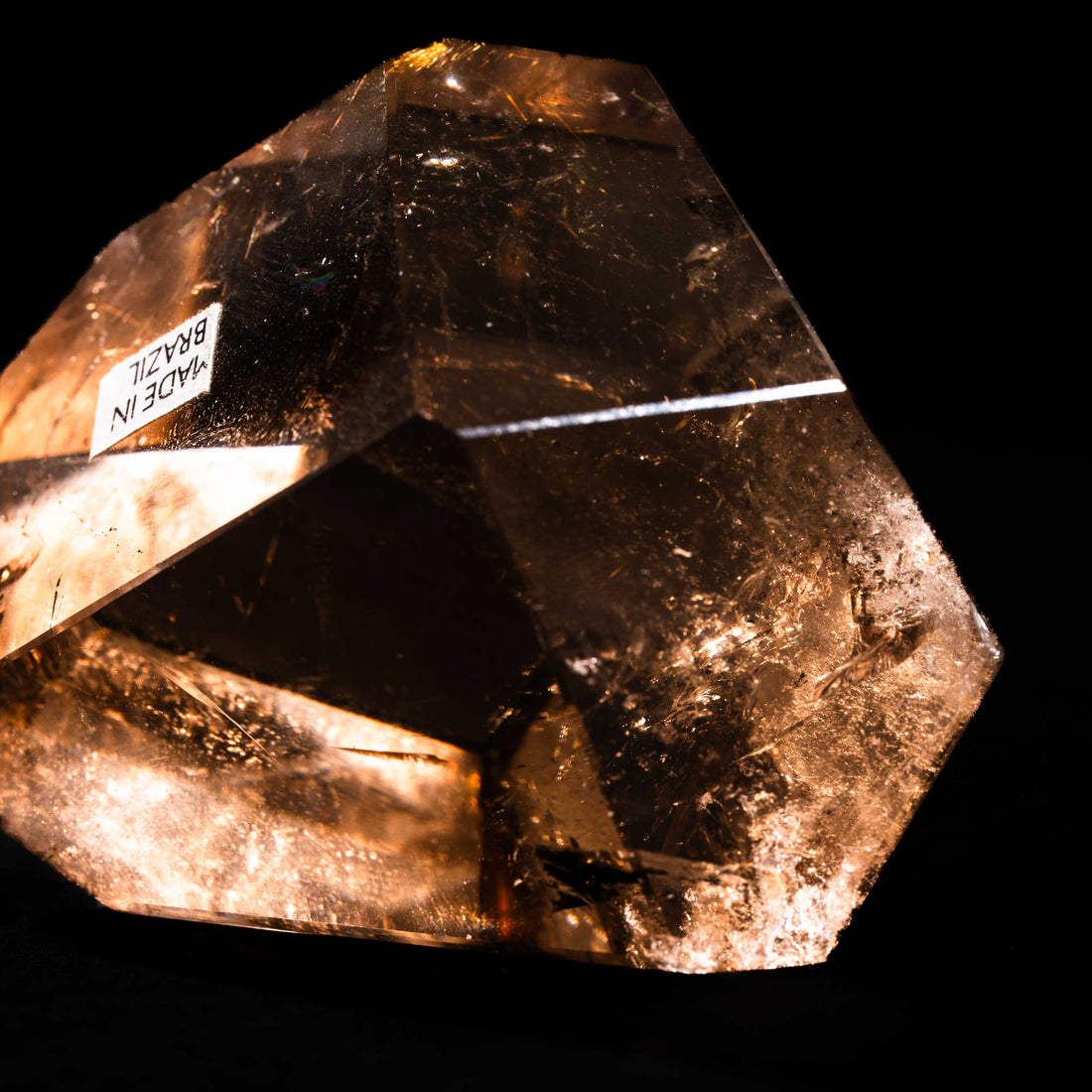 Quartz, Smoky w Rutile