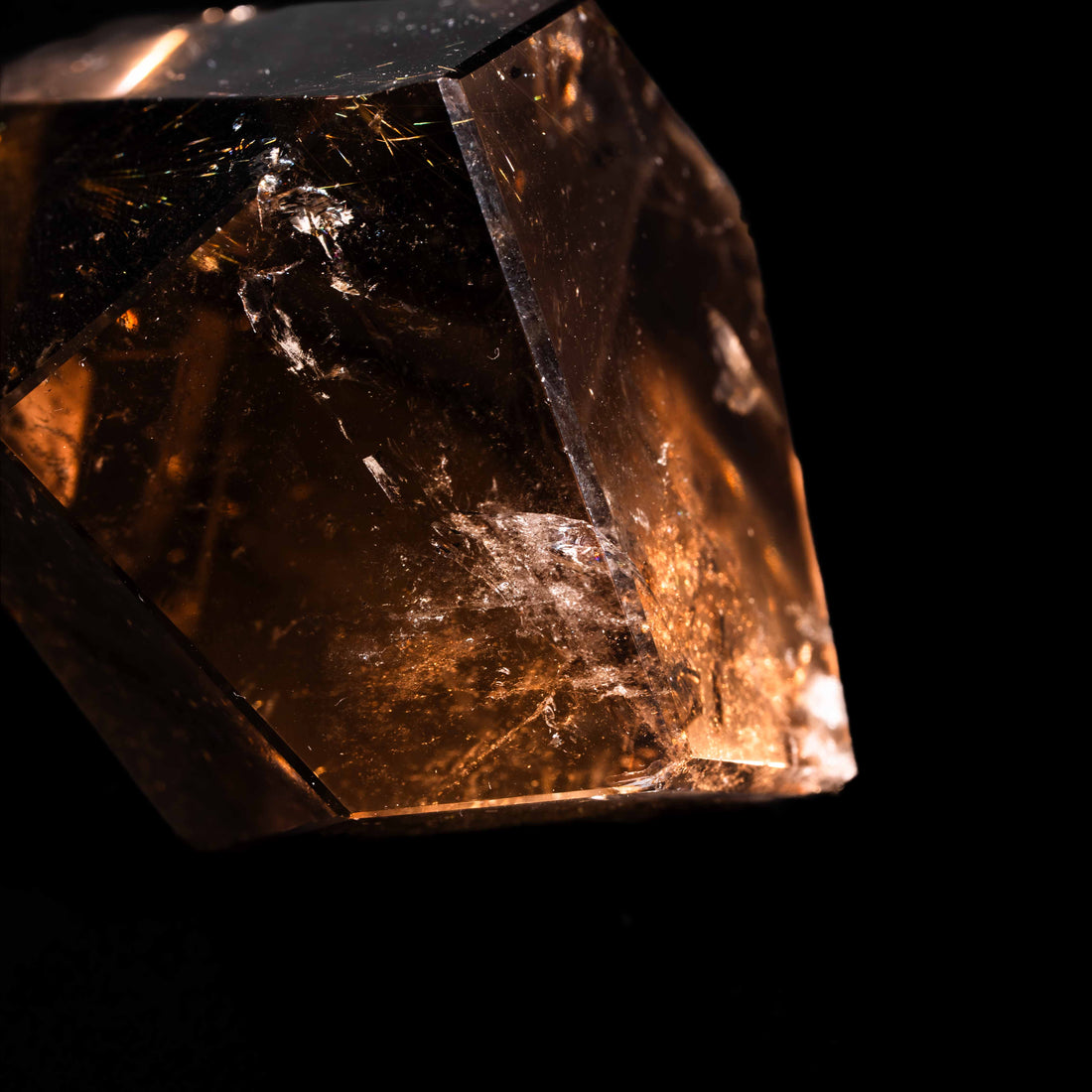 Quartz, Smoky w Rutile