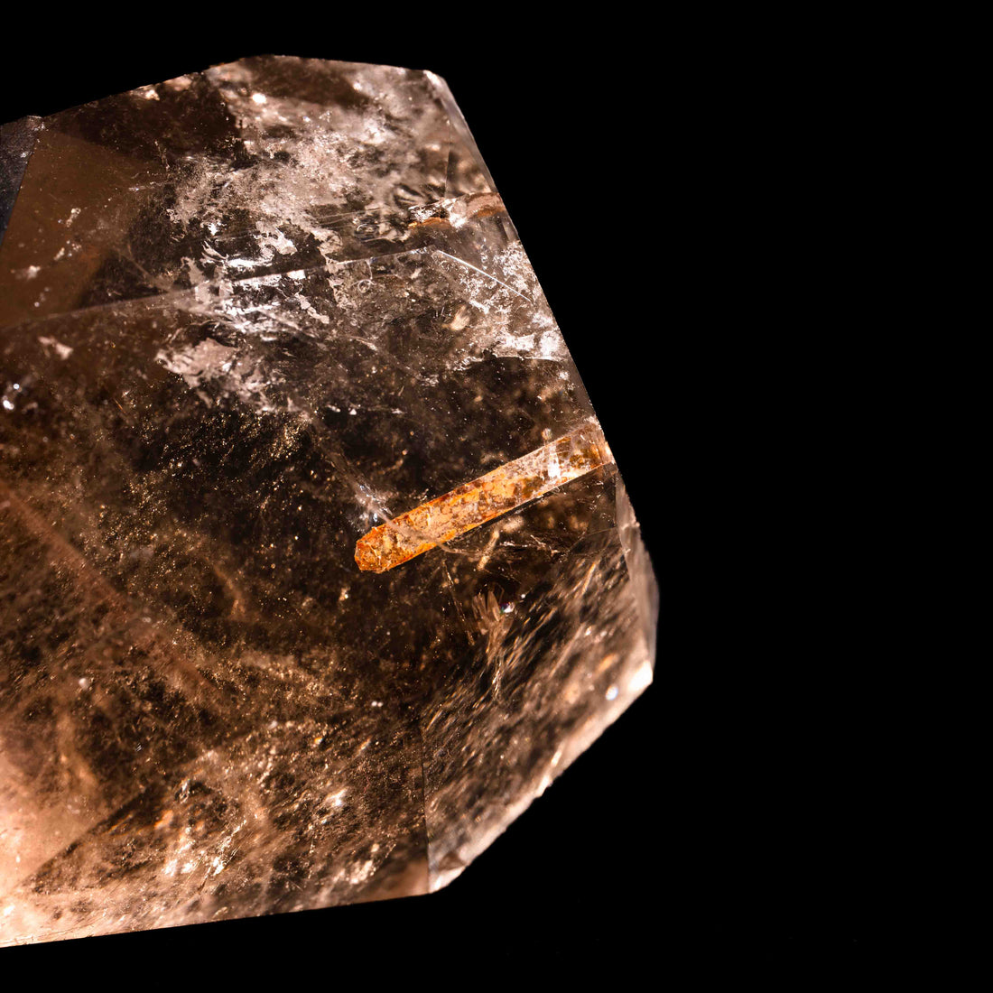 Quartz, Smoky w Rutile