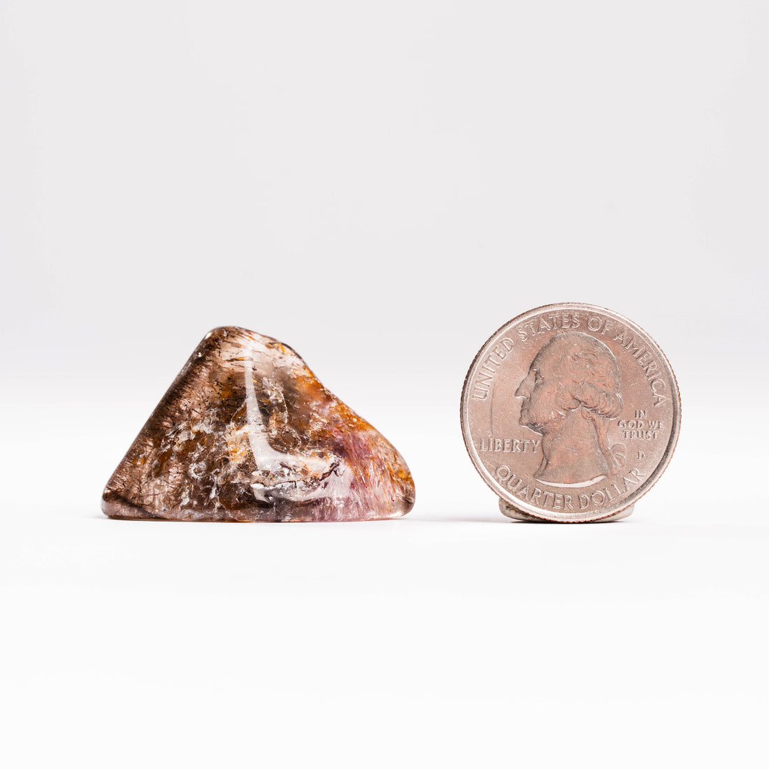 Super Seven Quartz, Polished - Earth Love Gallery Collection