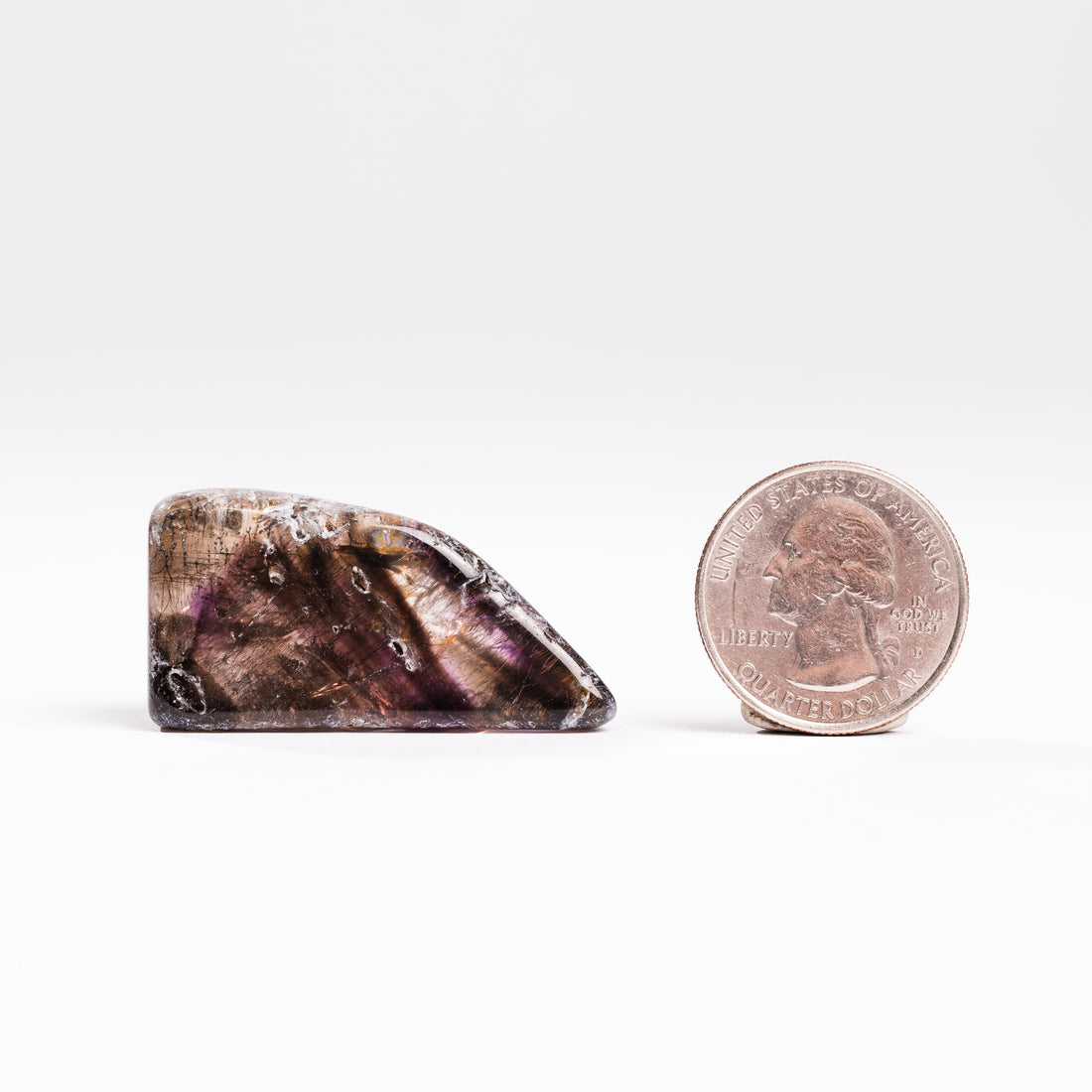 Super Seven Quartz, Polished - Earth Love Gallery Collection