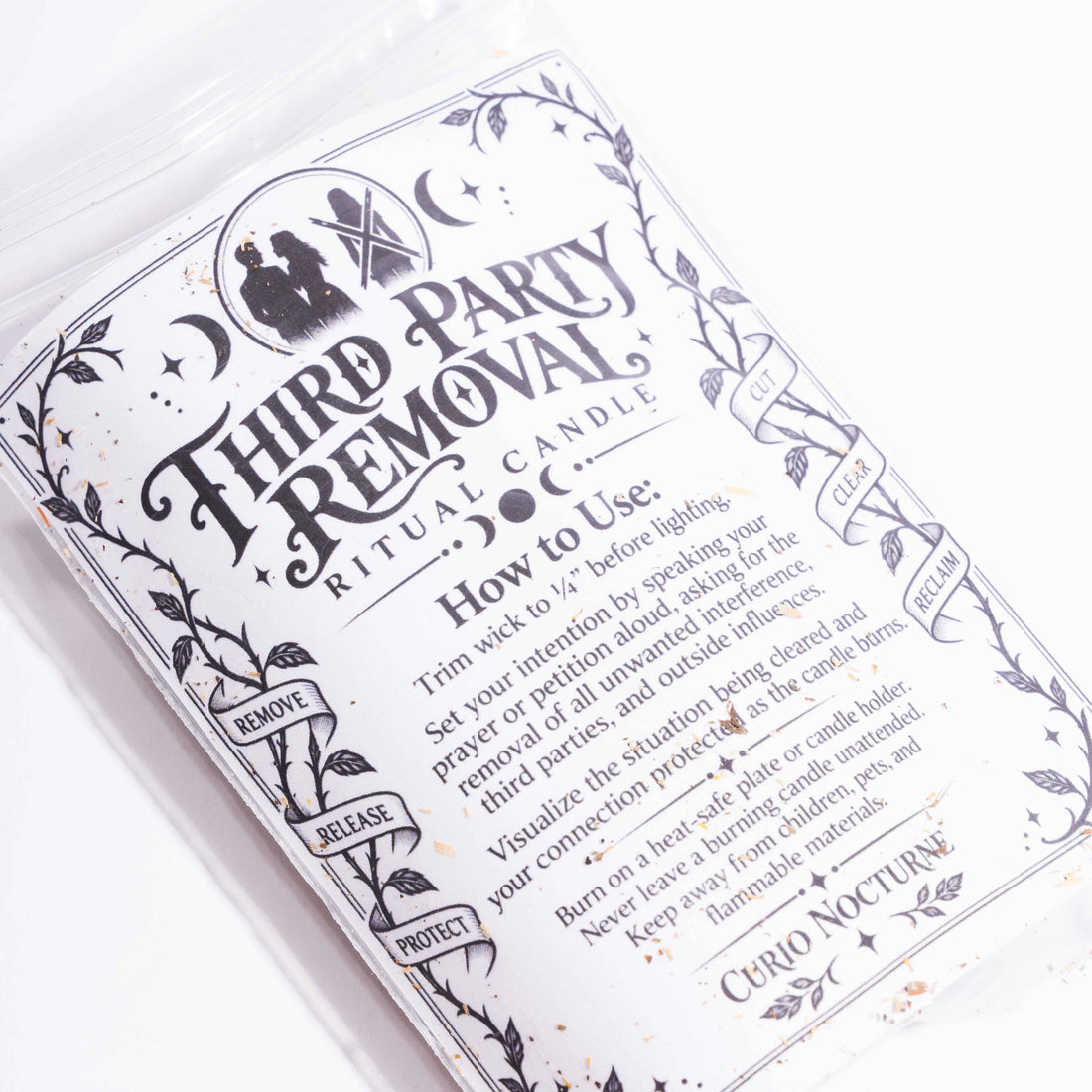 Third Person Removal Ritual Candle