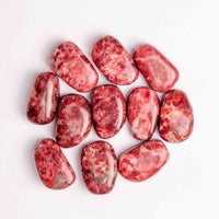 Thulite - Drill Pendant