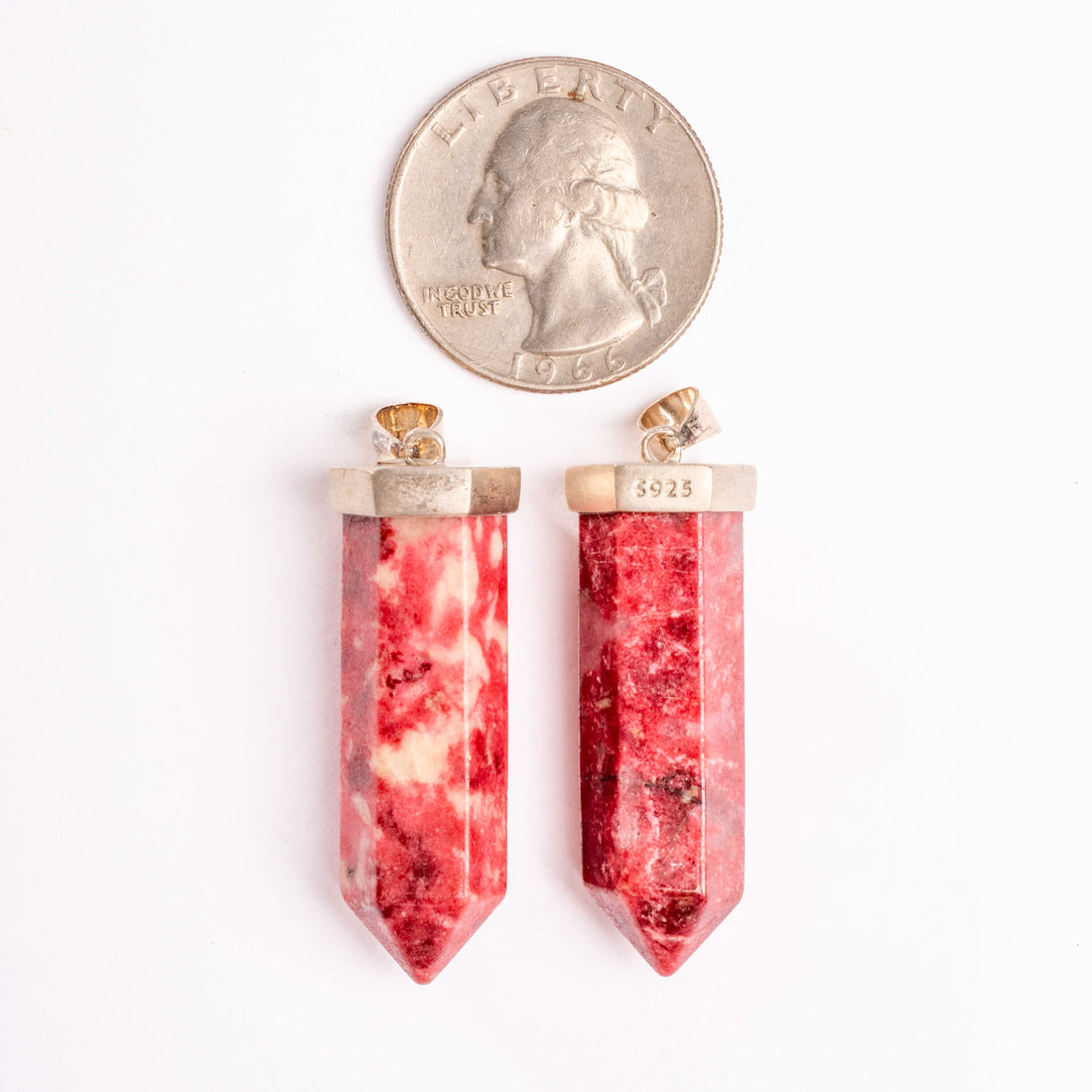 Thulite - Pendants