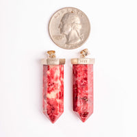 Thulite - Pendants