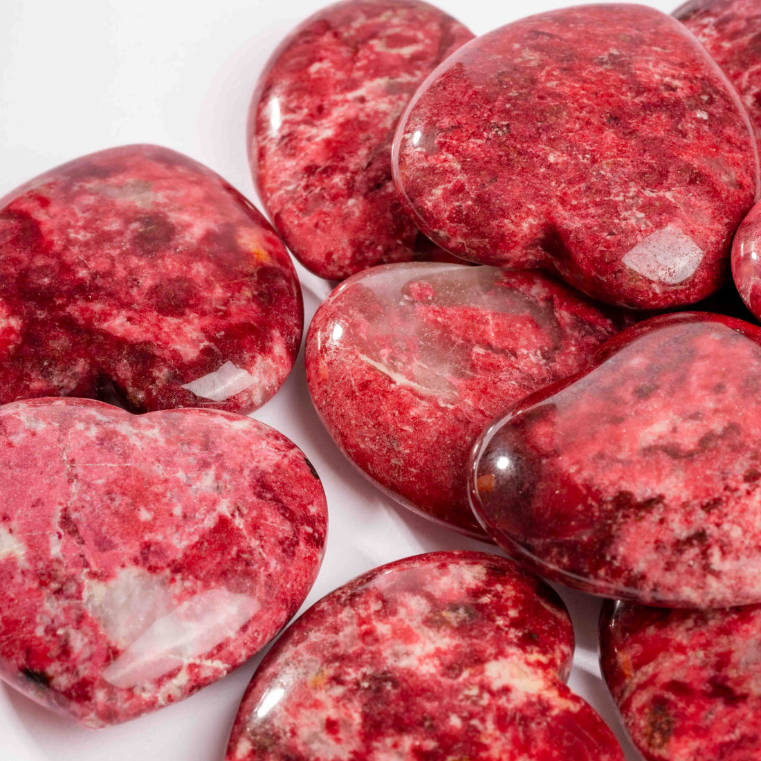 Thulite - Hearts