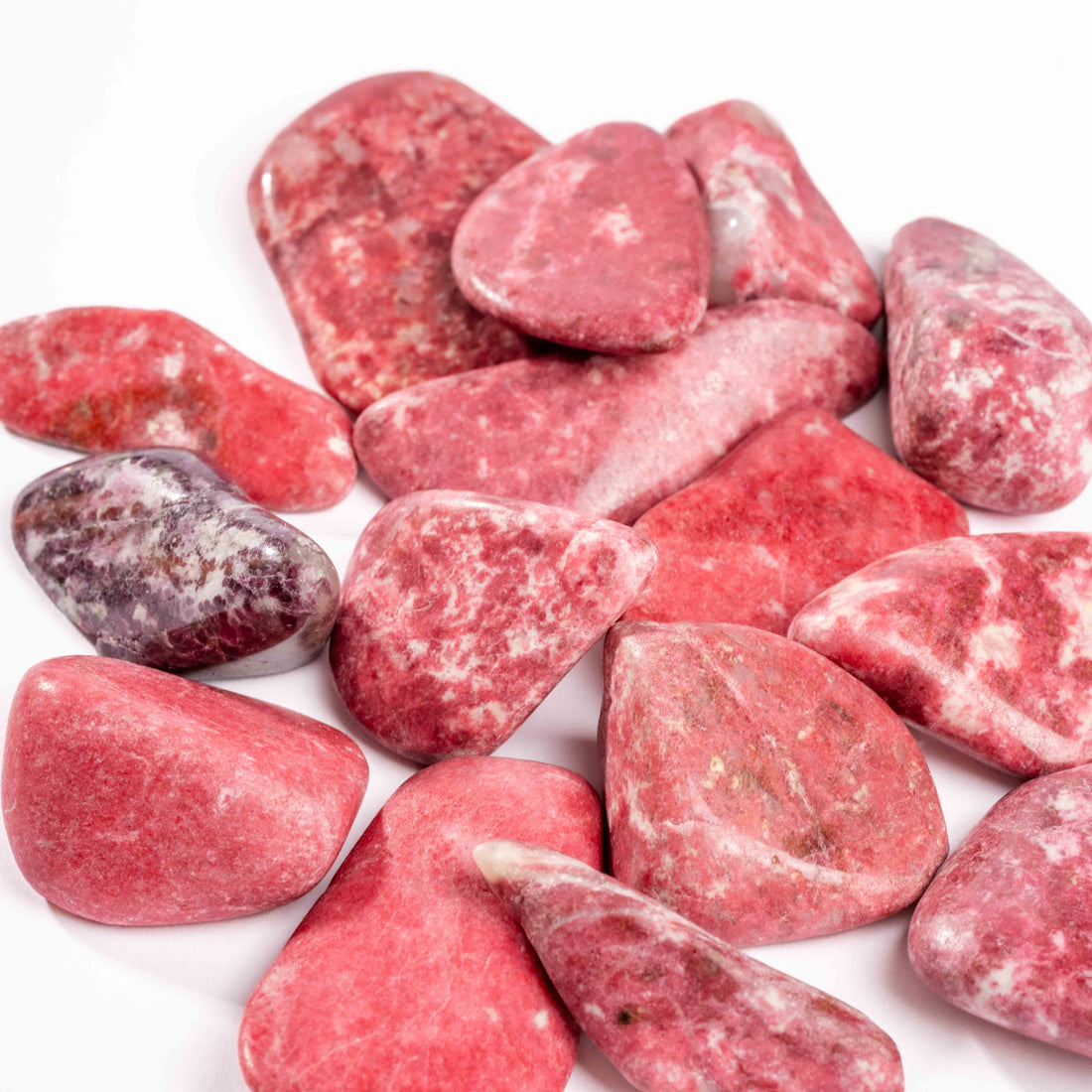 Thulite - Tumbles