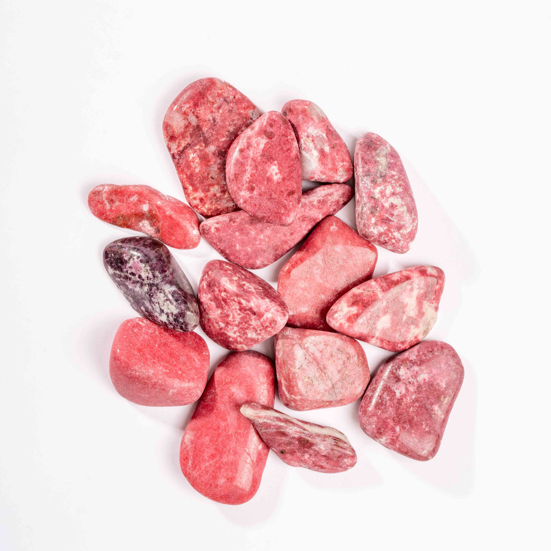 Thulite - Tumbles