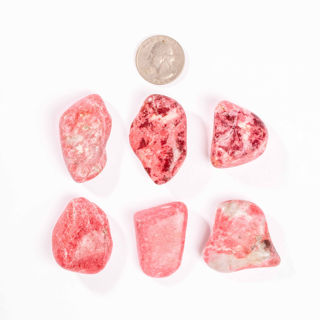 Thulite - Tumbles
