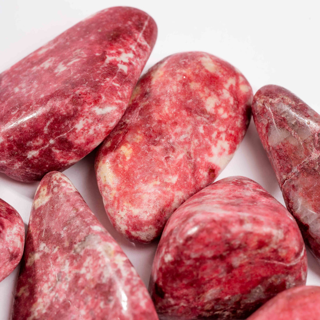 Thulite - Tumbles