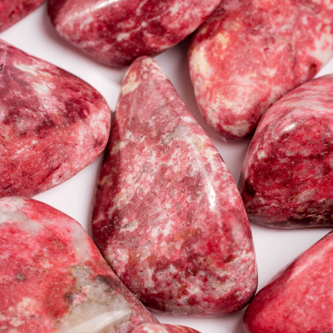 Thulite - Tumbles