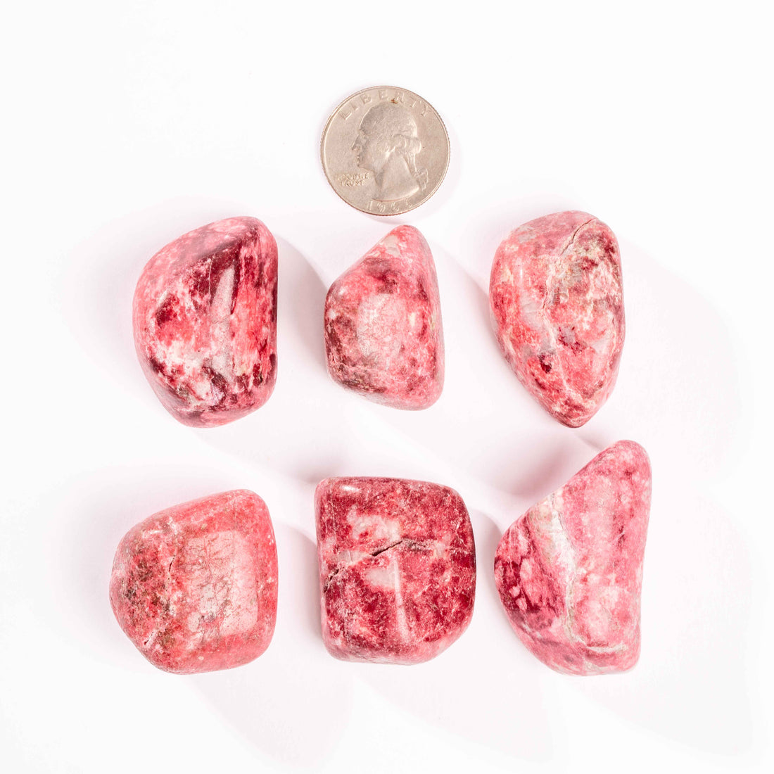 Thulite - Tumbles