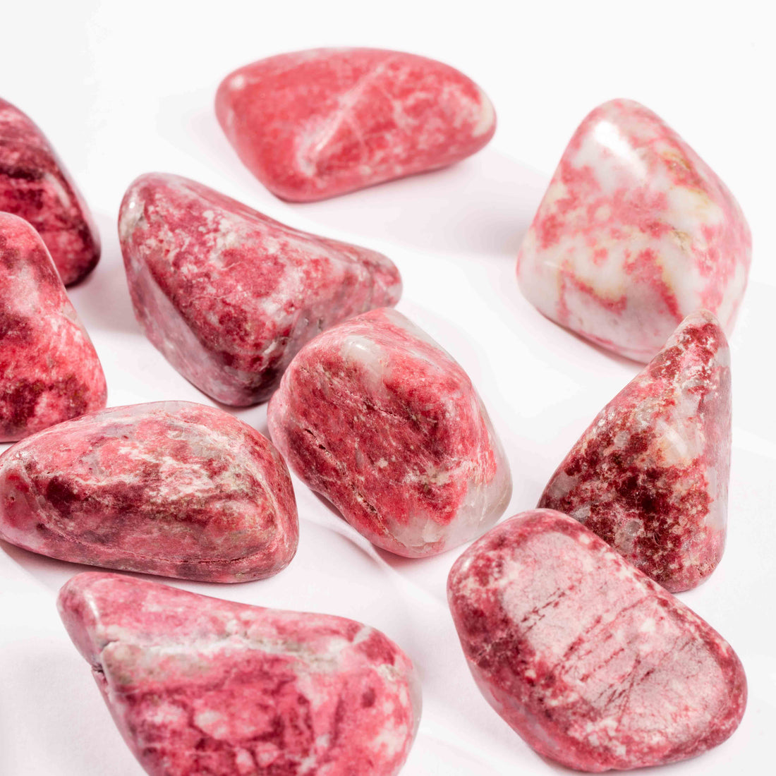 Thulite - Tumbles