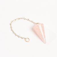 Rose Quartz - Pendulum