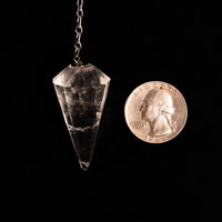 Quartz, Clear -Pendulums