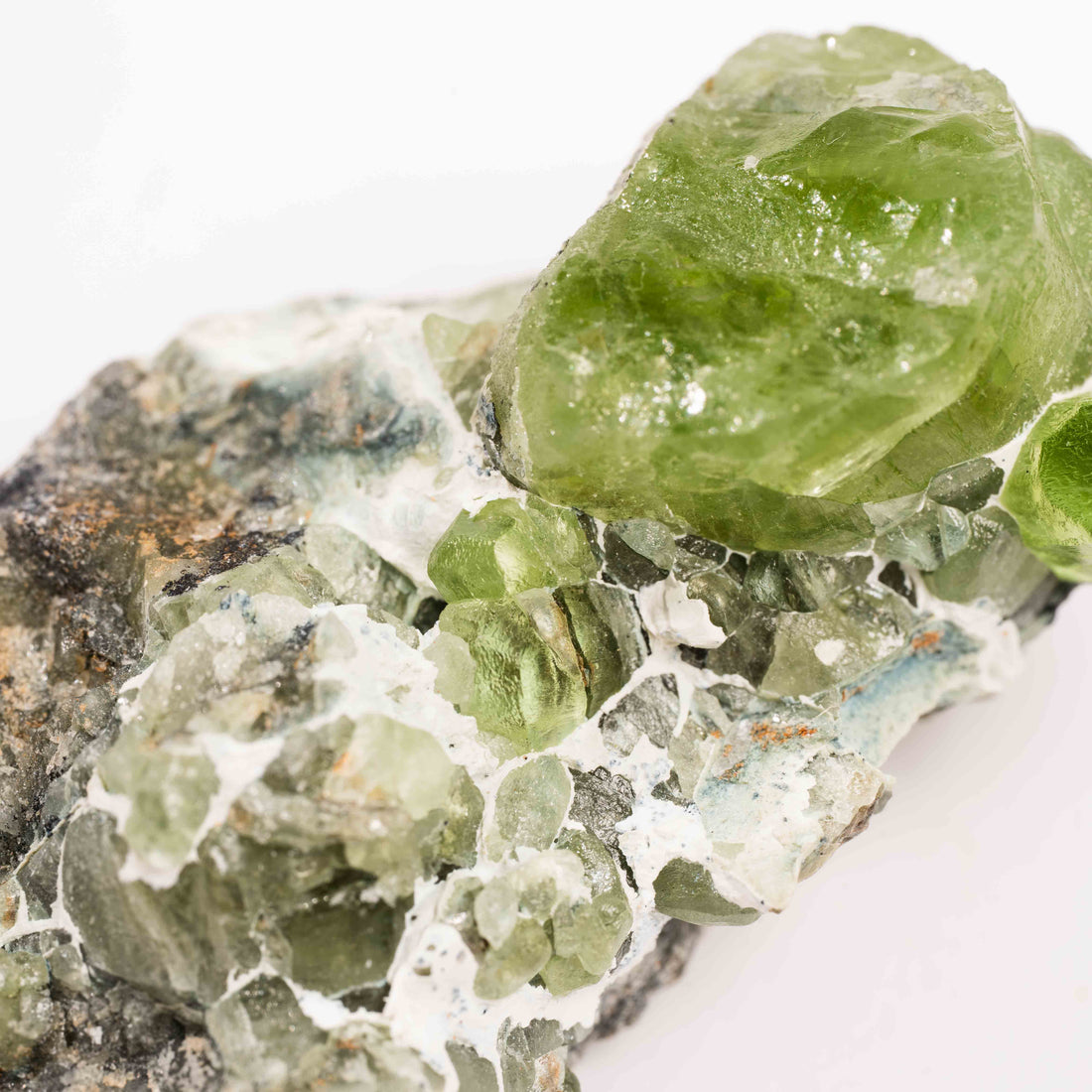 Peridot w/ Matrix - Rough