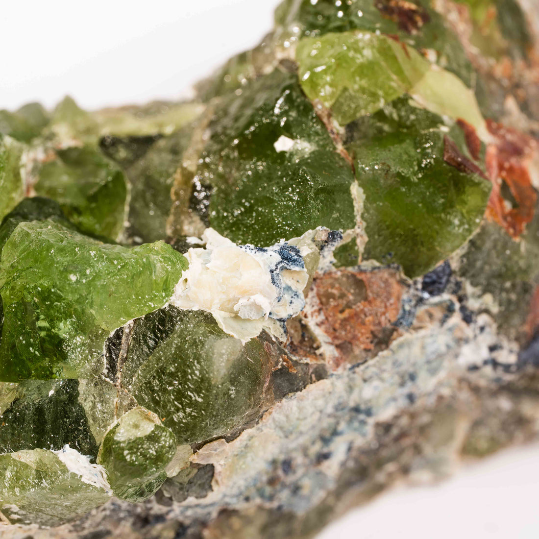 Peridot w/ Matrix - Rough