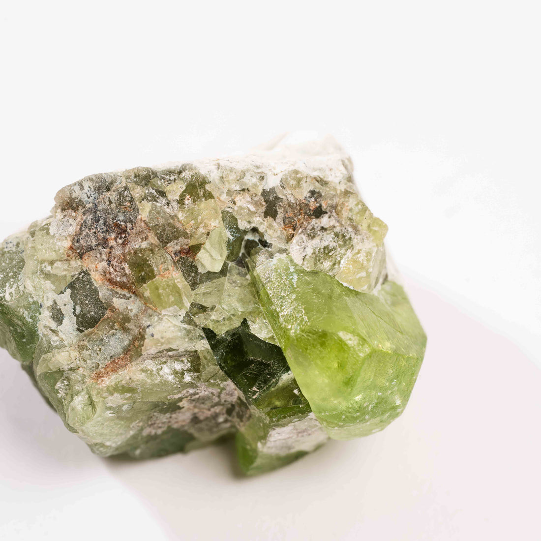 Peridot w/ Matrix - Rough