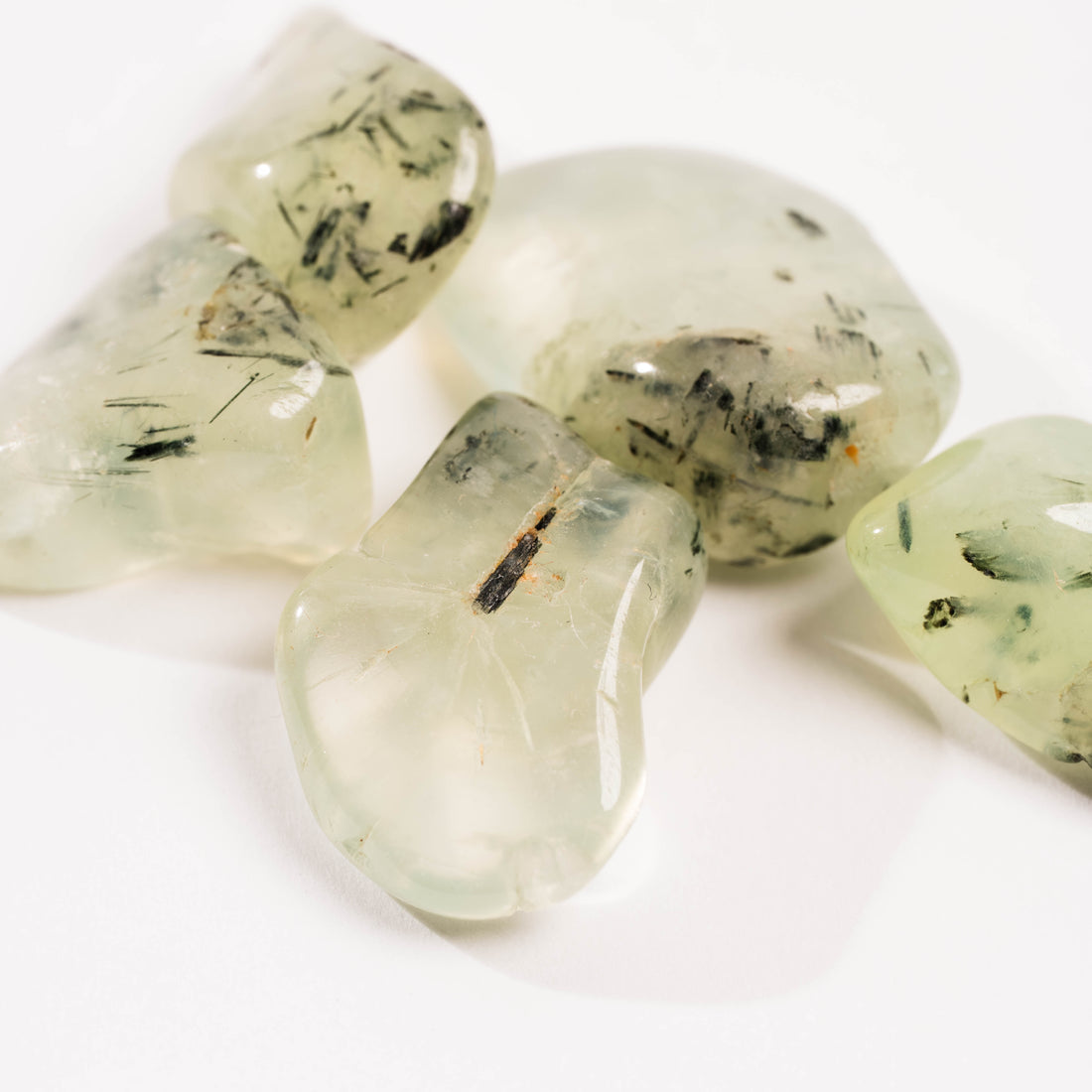 Yellow/Green Prehnite - Polished, Intuitive Pick