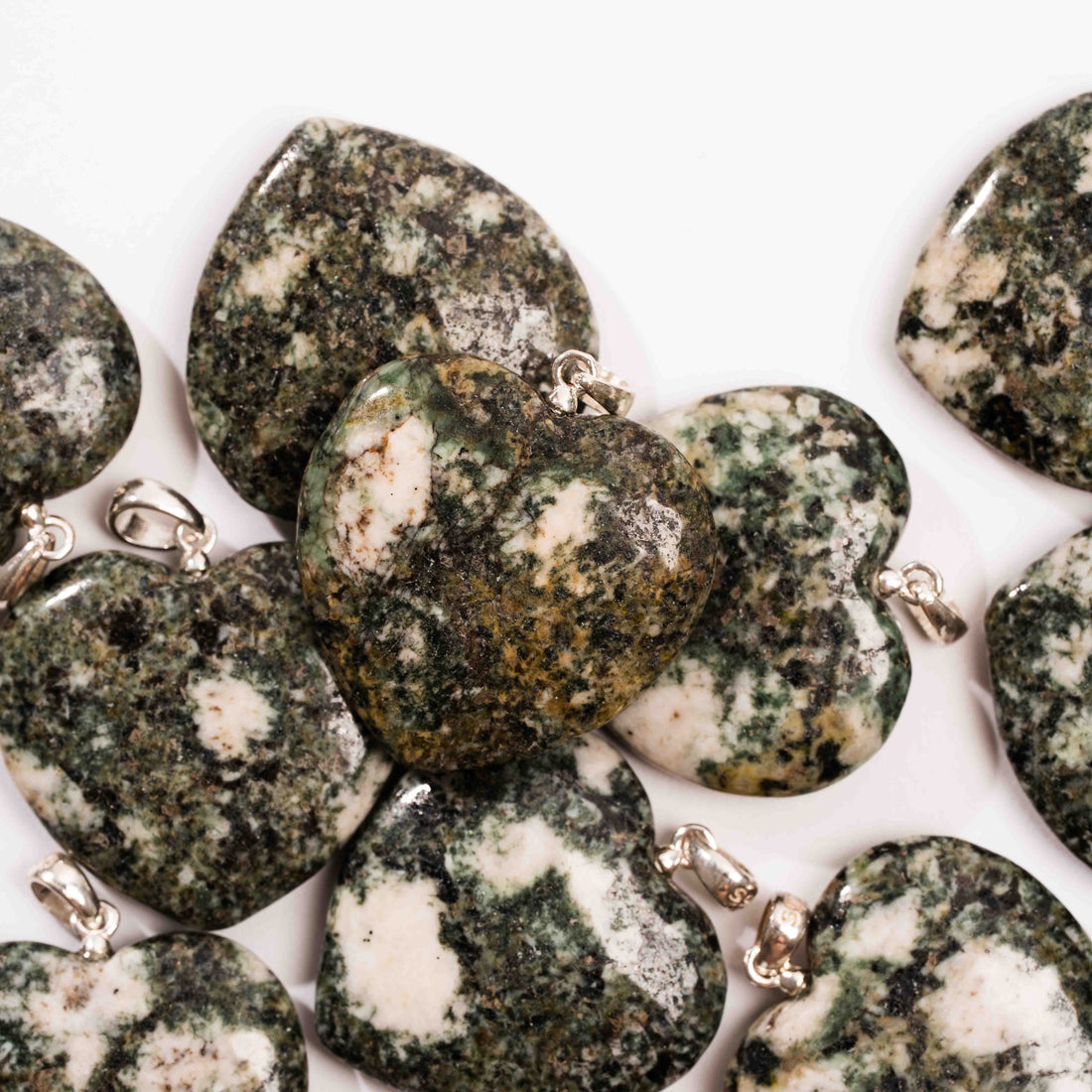 Preseli Bluestone - Heart Pendants