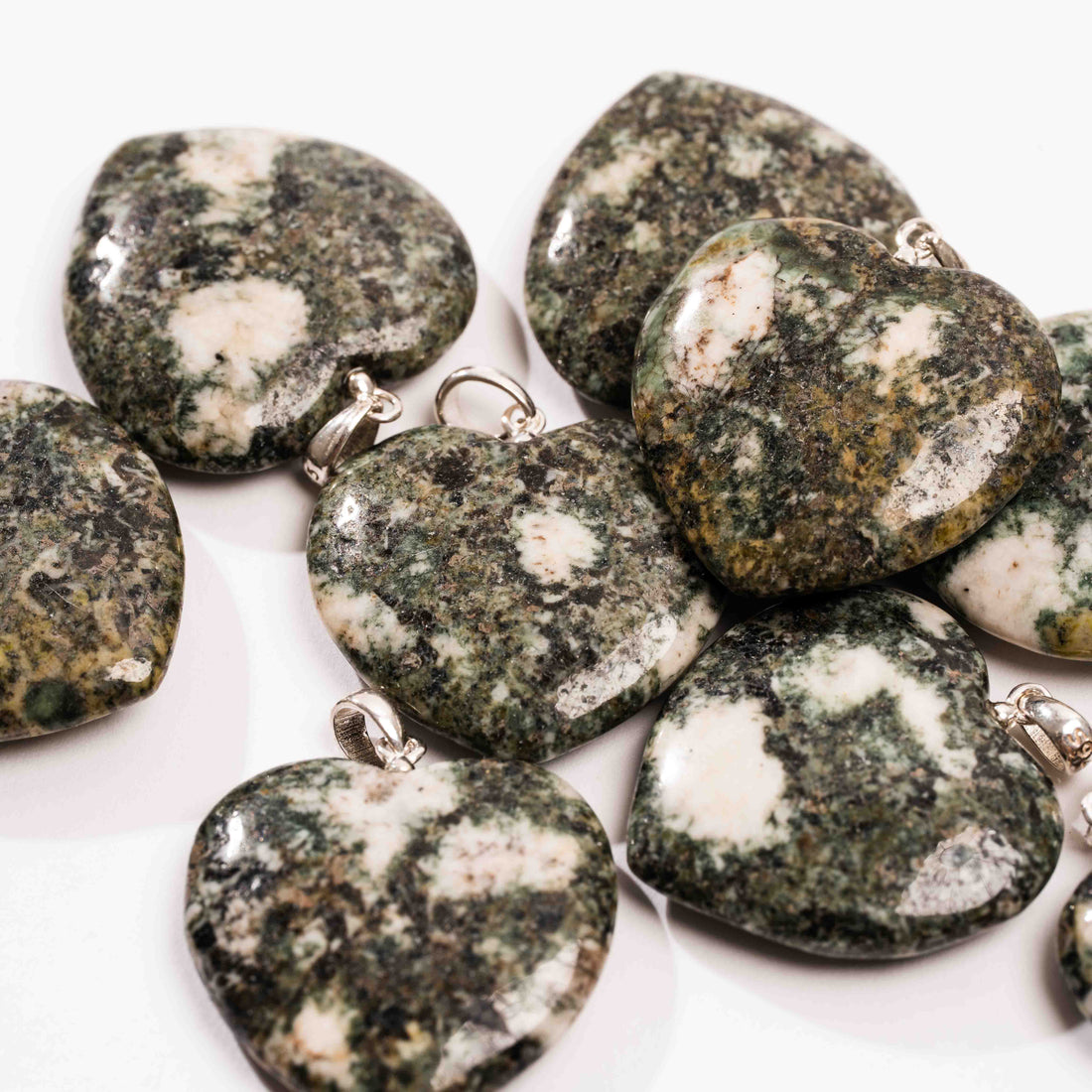 Preseli Bluestone - Heart Pendants