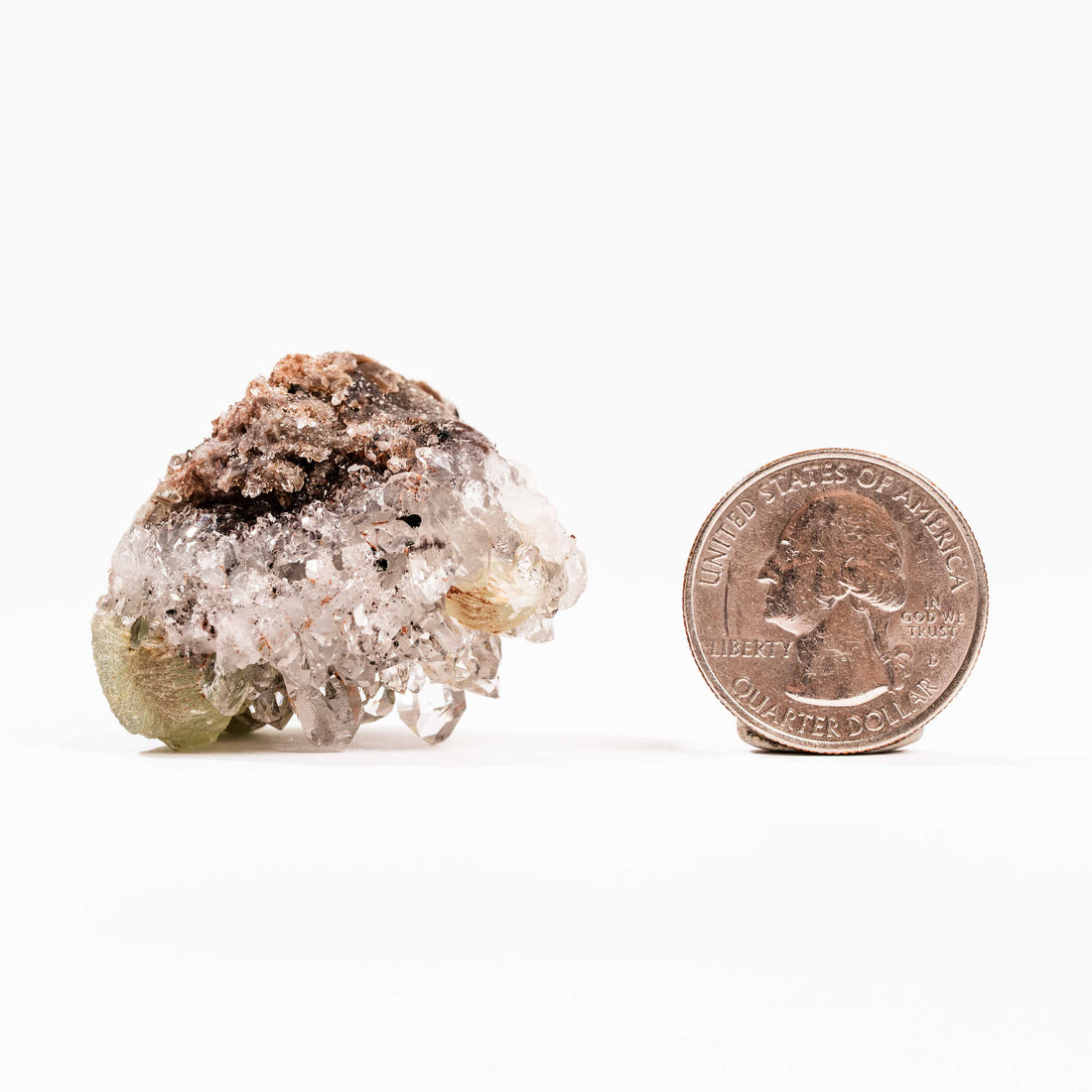Prehnite w/ Quartz