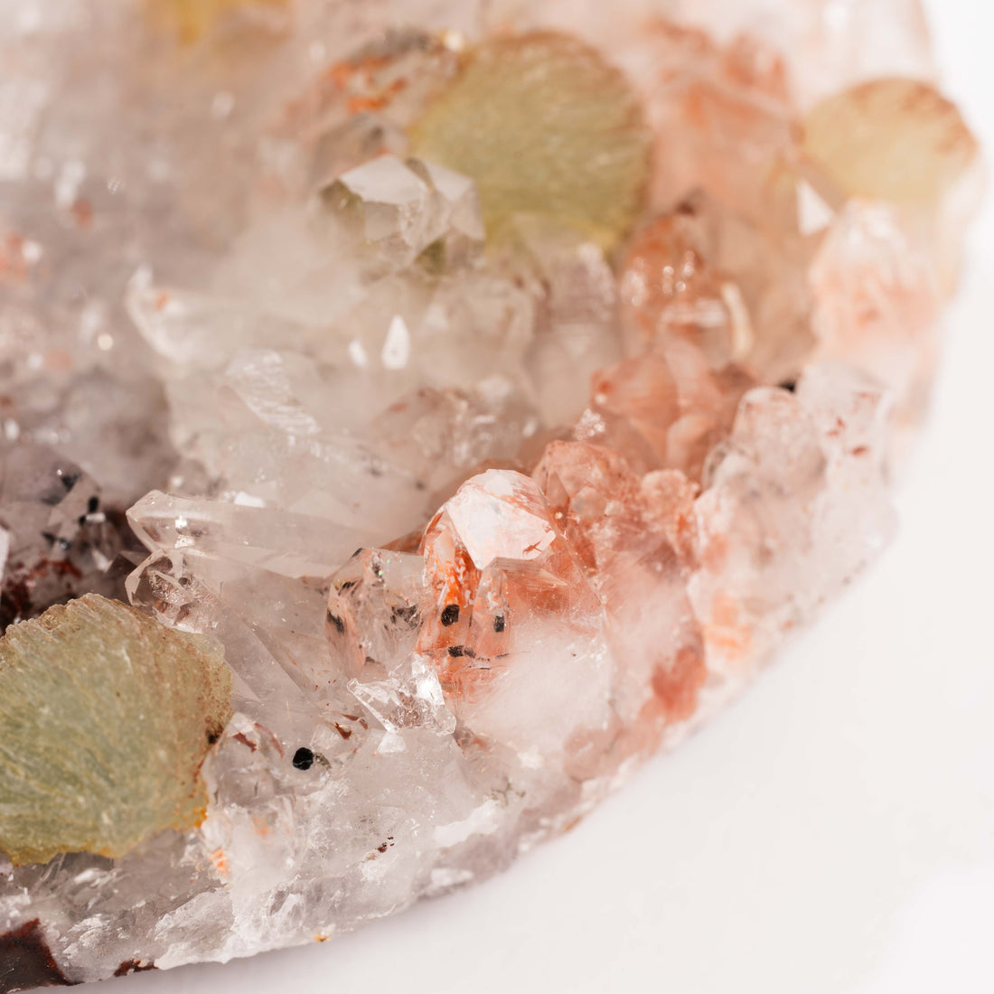 Prehnite w/ Quartz