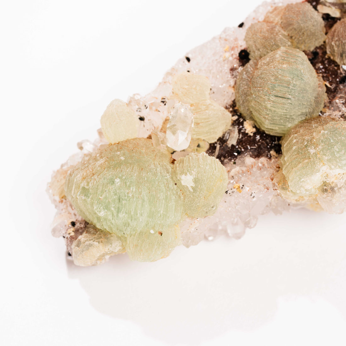 Prehnite w/ Quartz