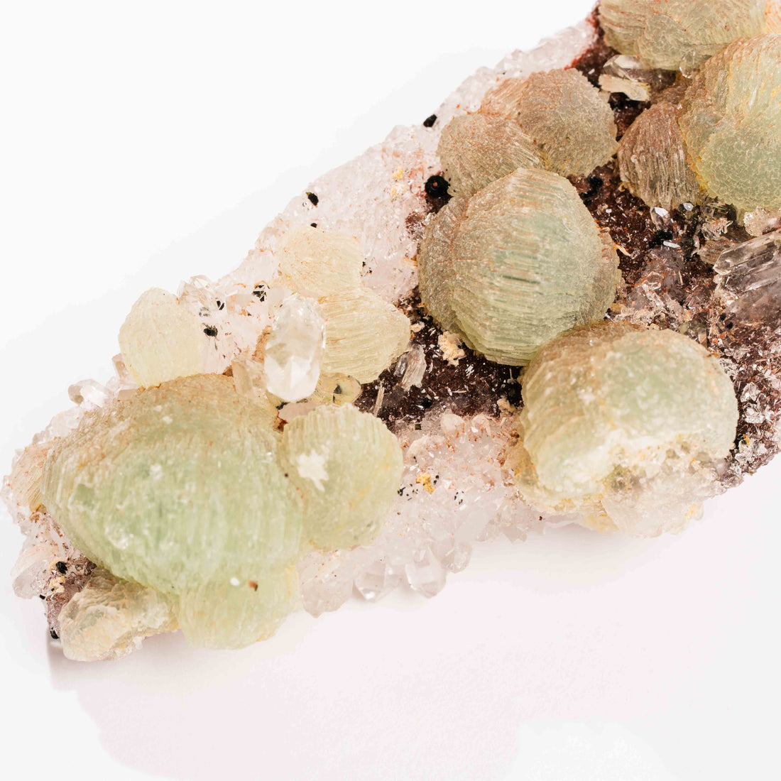 Prehnite w/ Quartz