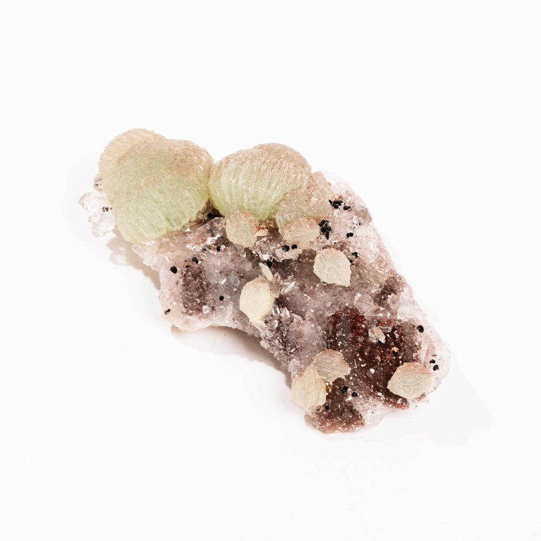 Prehnite w/ Quartz