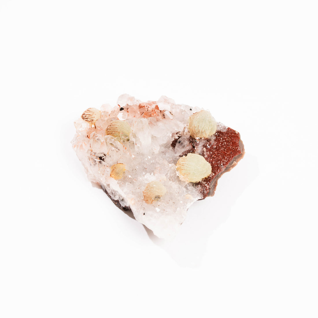 Prehnite w/ Quartz
