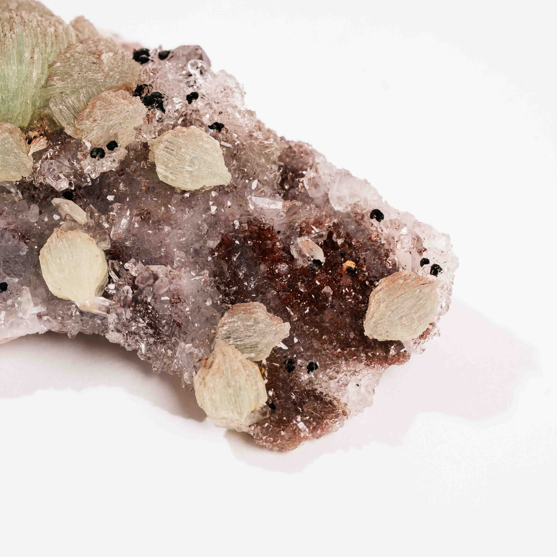 Prehnite w/ Quartz